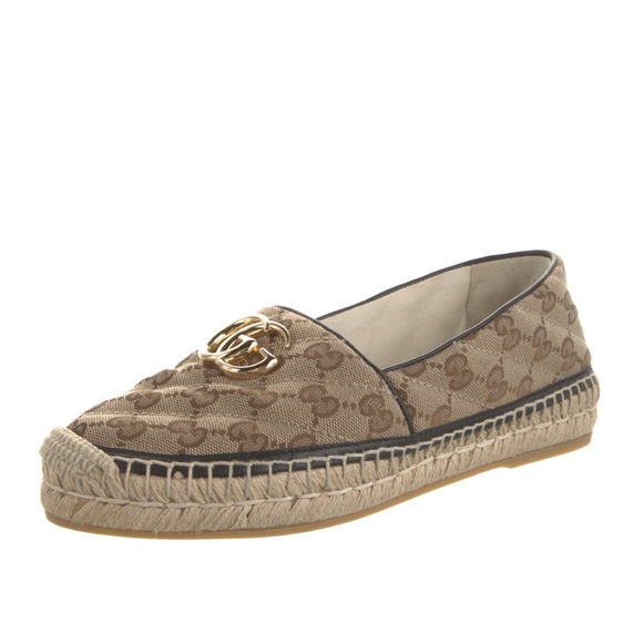 NWT Authentic Gucci Platform Logo Espadrilles Size 37.5 Willing to trade! - Picture 5 of 14